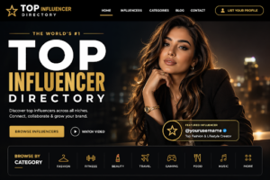 Discover the top Instagram influencers directory to find the best creators fast using data-driven insights and tools for smarter influencer marketing decisions.